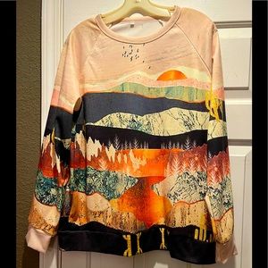 Beautiful Pullover Sweatshirt Unbranded Size XL